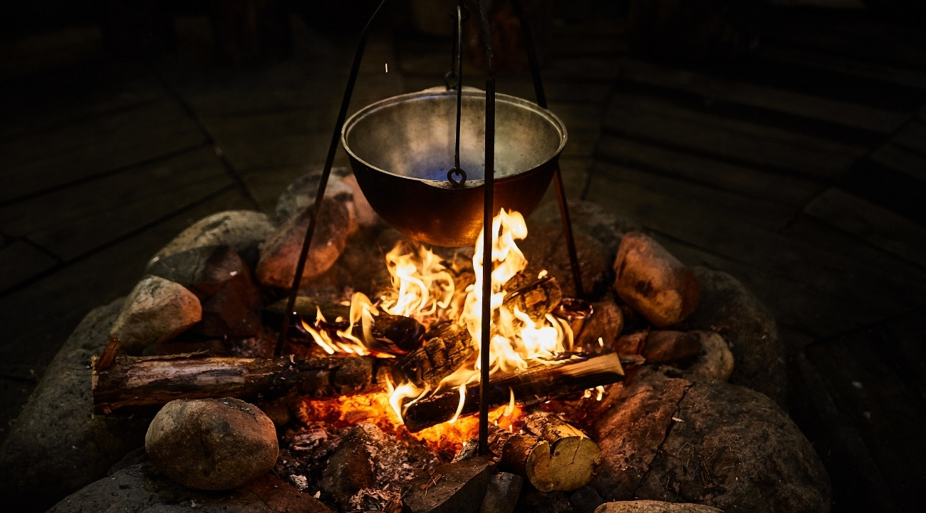 Start A Campfire With Firewood