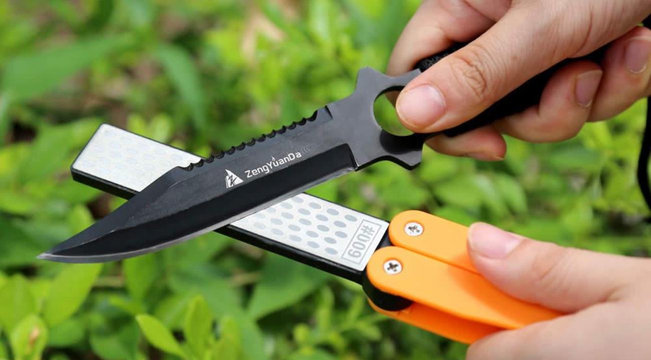 How To Sharpen A Pocket Knife The Right Way Outdoor Zone