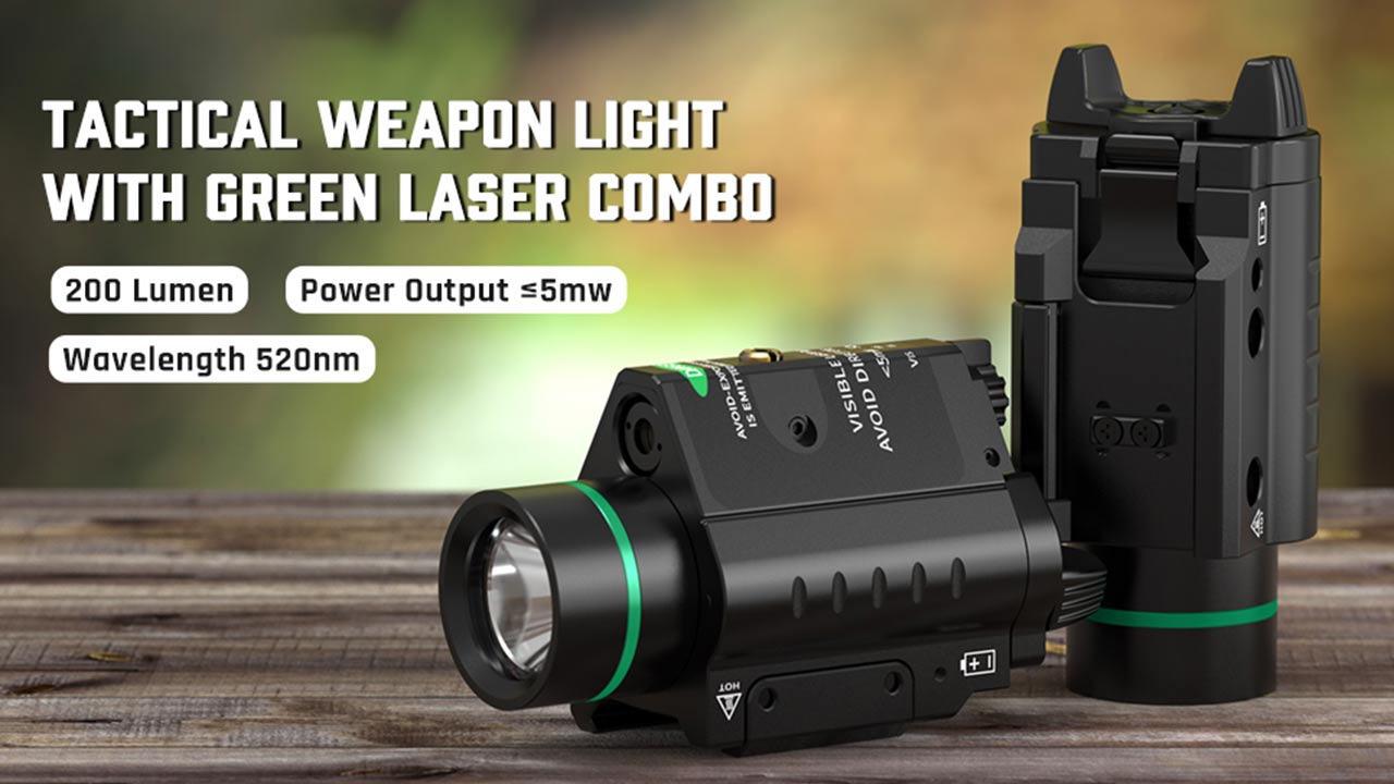 Feyachi LF 58 Green Laser Weapon Light