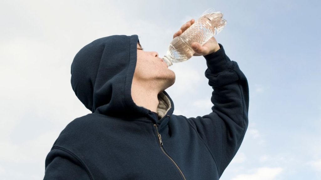 drink plenty of fluids before, during, and after your outdoor activity